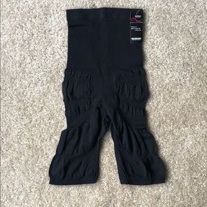 Black high waist spanx like shorts